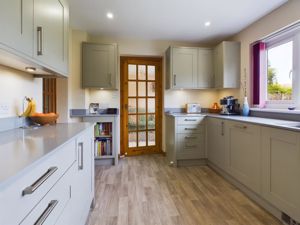 Kitchen to rear door- click for photo gallery